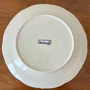 Blue Danube | Dining | Blue Danube Dinner Plate 1 14 Porcelain Onion ...